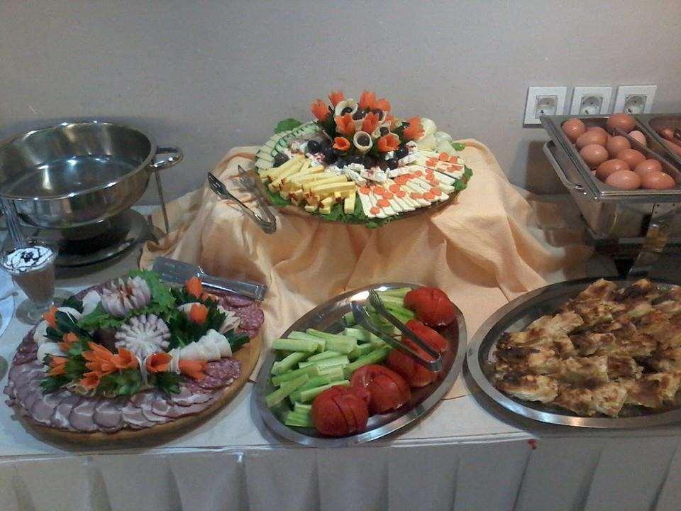 Hotel Lebed Ohrid Nhà hàng bức ảnh