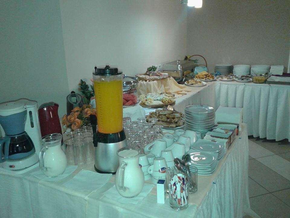 Hotel Lebed Ohrid Nhà hàng bức ảnh